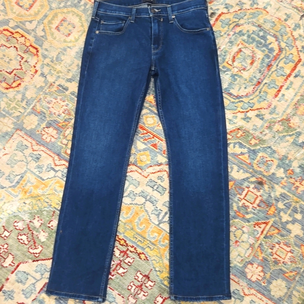 Paige Federal Slim Straight Jeans Dark Wash Size 28